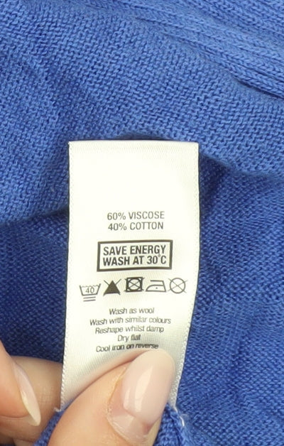 Wallis Women’s Blue Petite Cardigan S Long Sleeve Knitwear