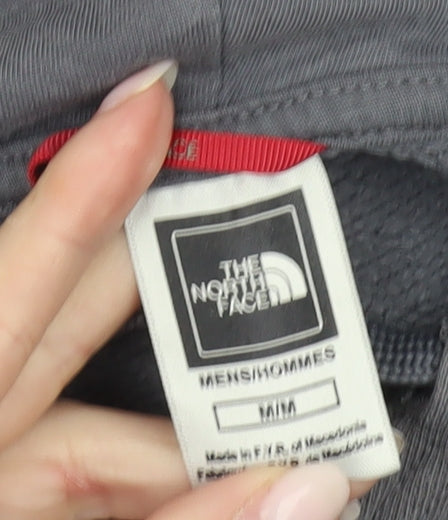The North Face Men’s Grey Pullover Hoodie Size M Logo Outdoor Sweatshirt