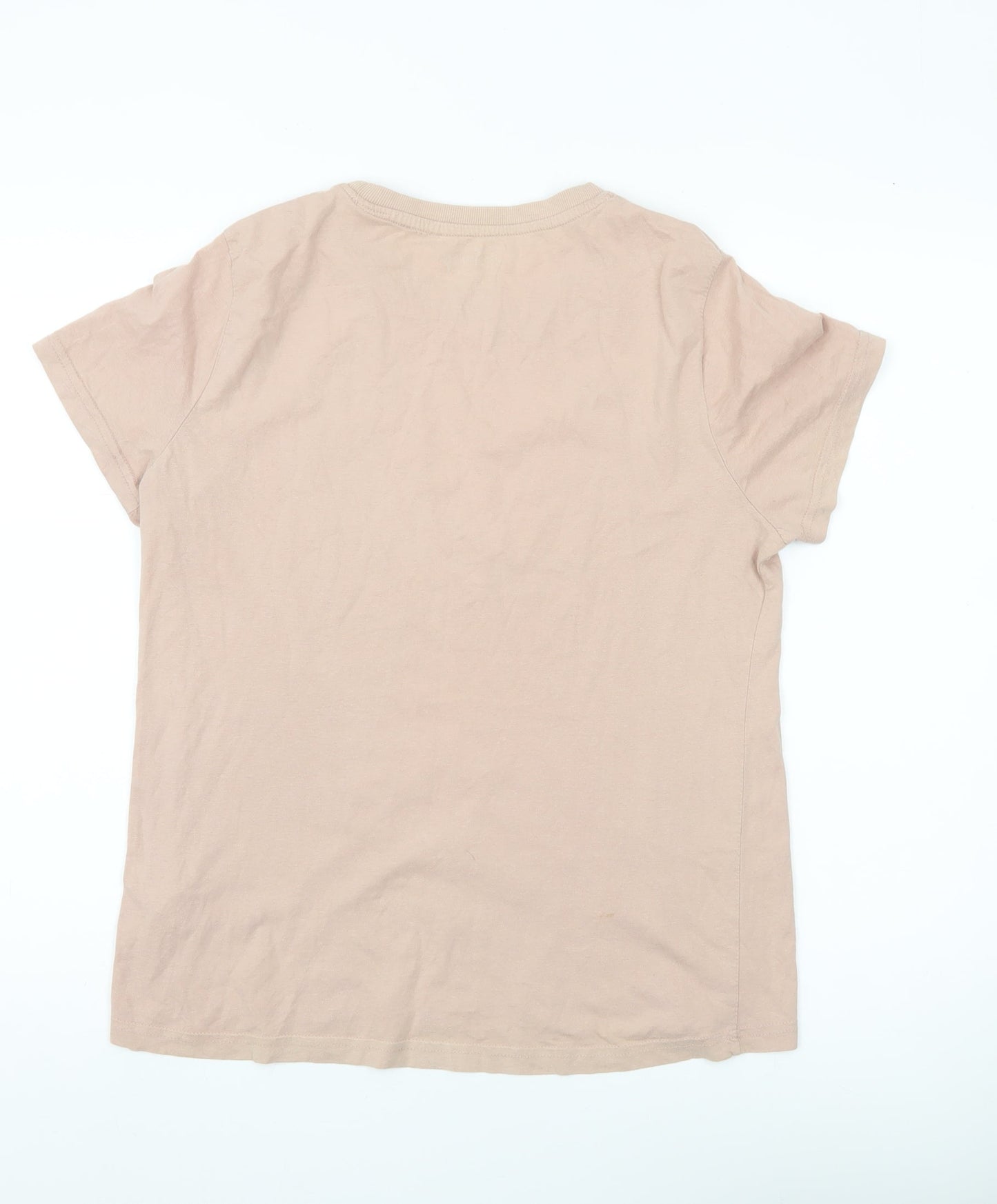 Disney Women’s Beige Winnie the Pooh Cartoon T-Shirt UK 10