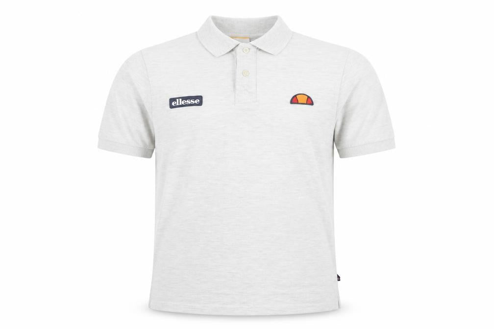 Ellesse Men's Grey XS Classic Polo Shirt Short Sleeve Cotton