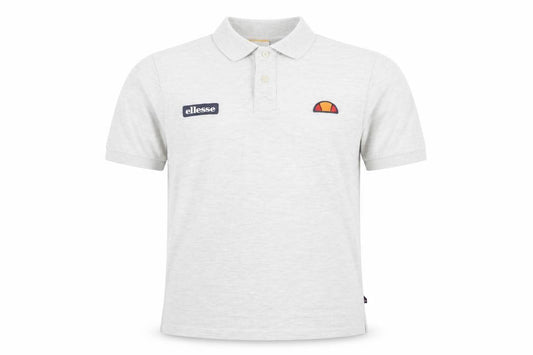 Ellesse Men's Grey XS Classic Polo Shirt Short Sleeve Cotton