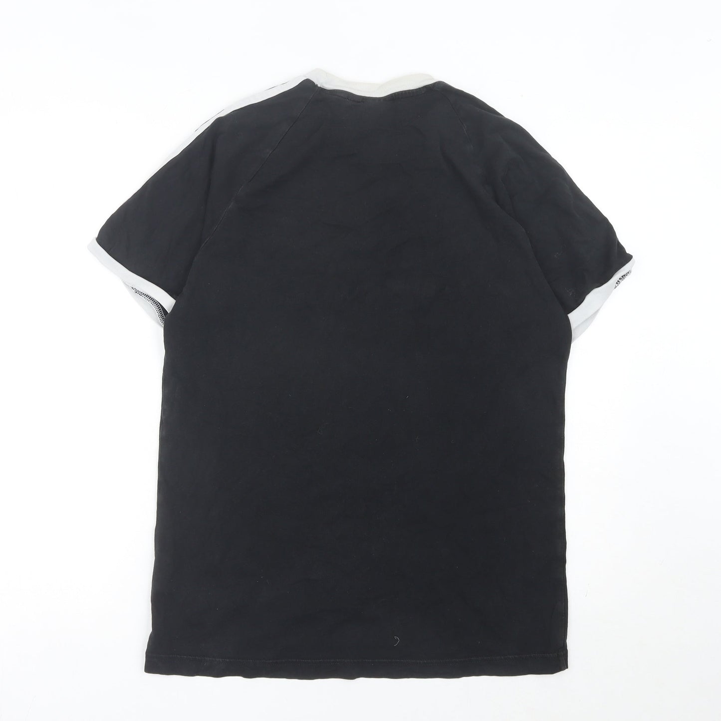 Adidas Mens Black Medium Regular Fit Sports T-Shirt