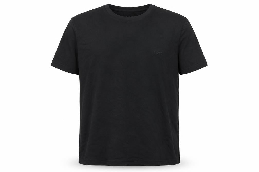 Mens UK Size 2XL Boss Black  Cotton T-Shirt
