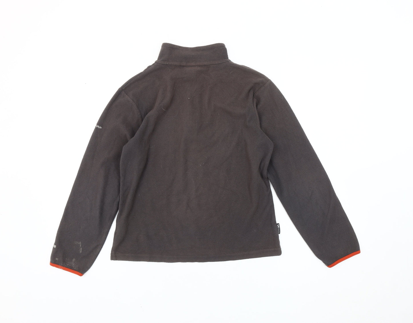 Trespass Boys Grey Fleece Sweatshirt 11-12Y Outdoor 1/4 Zip Pullover