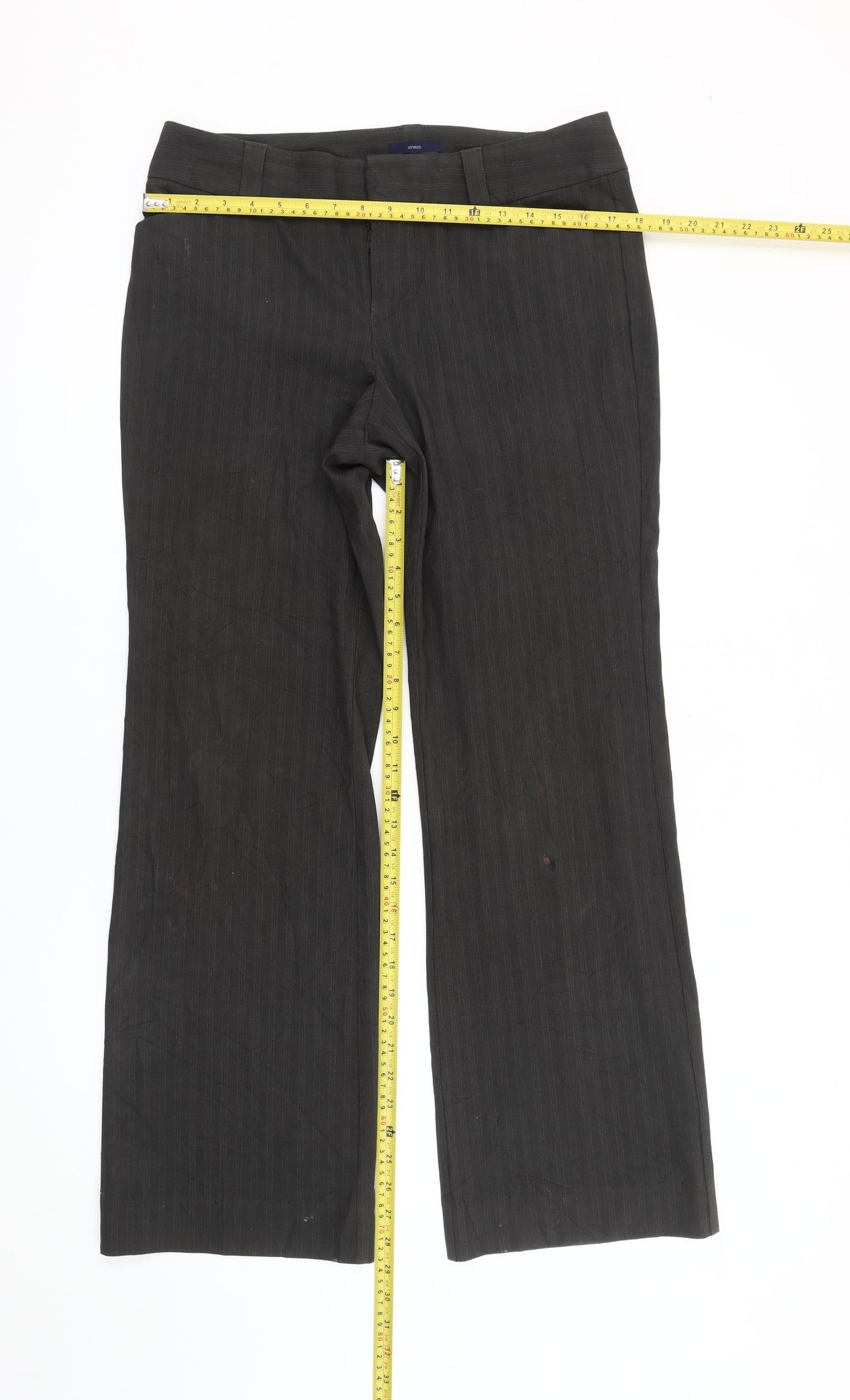 Gap Womens Black Size 10 Flared Dress Pants Work Trousers