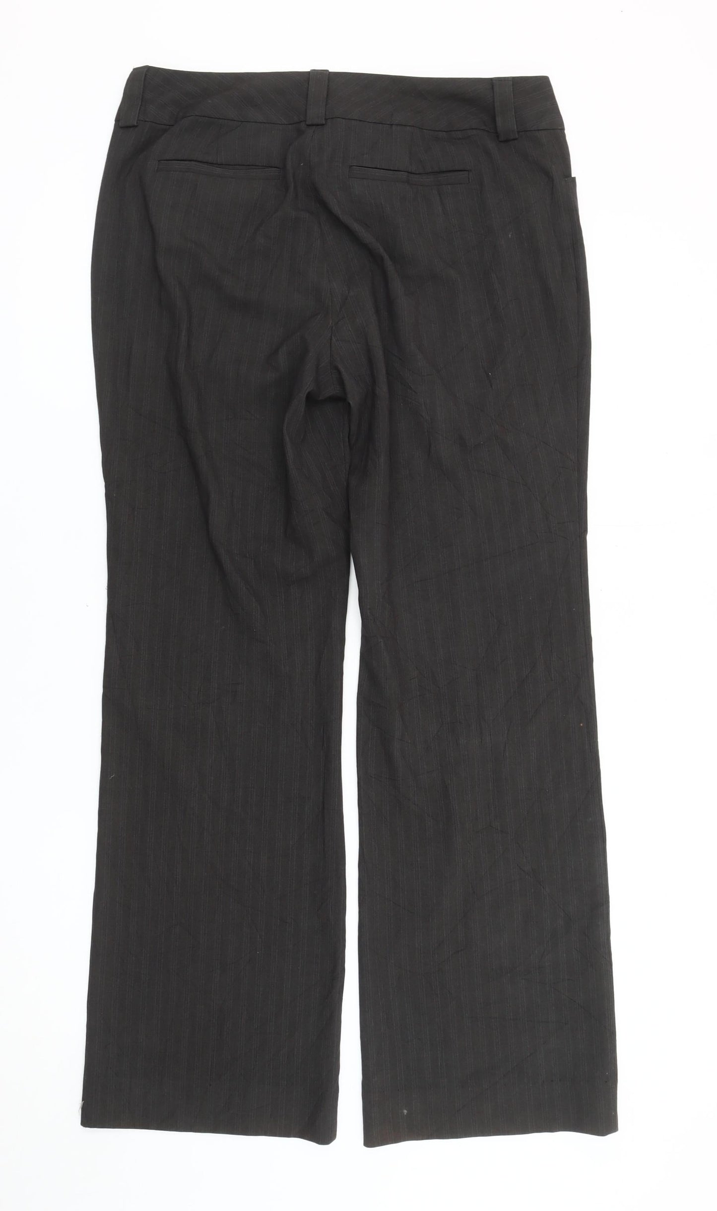 Gap Womens Black Size 10 Flared Dress Pants Work Trousers