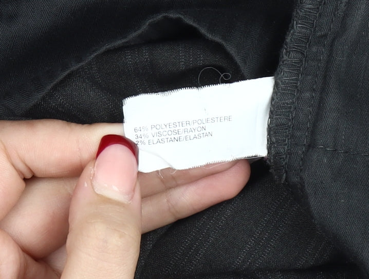 Gap Womens Black Size 10 Flared Dress Pants Work Trousers