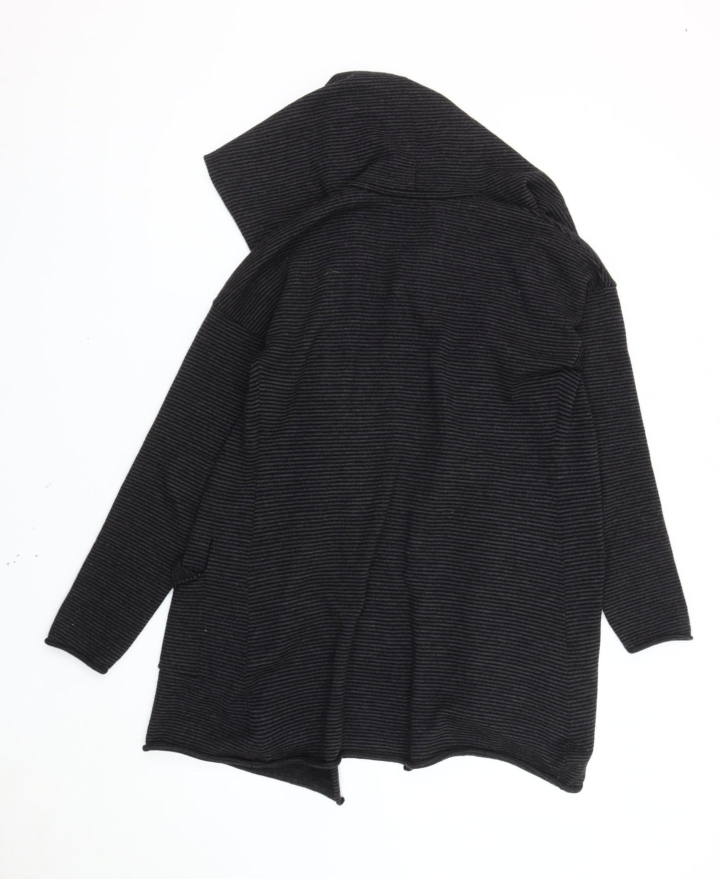 Gap Women’s Black Merino Wool Hooded Cardigan Size S Long Sleeve