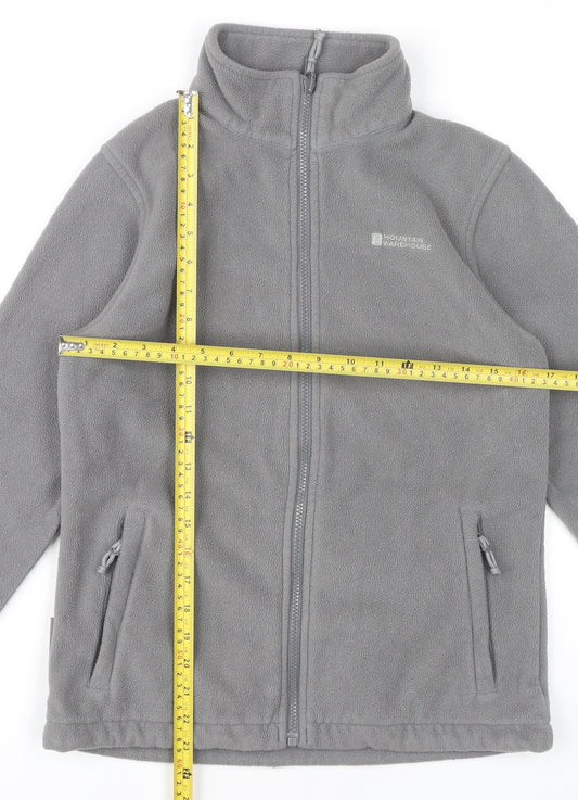 Mountain Warehouse Women’s Grey Fleece 3-in-1 Jacket UK 8 Regular