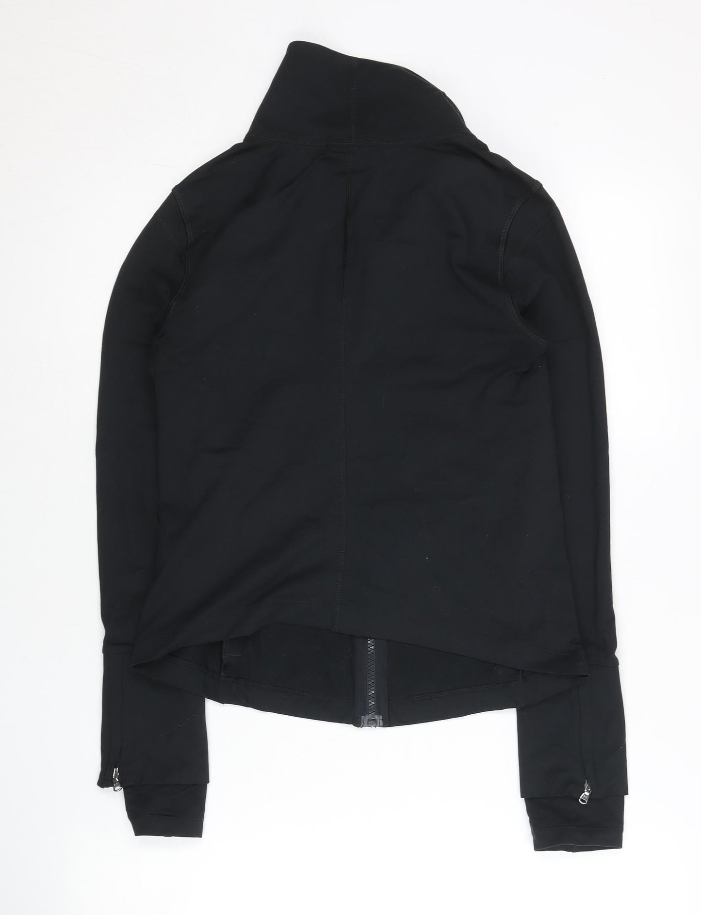 Under Armour Womens Black M Slim Fit Track Jacket Full Zip