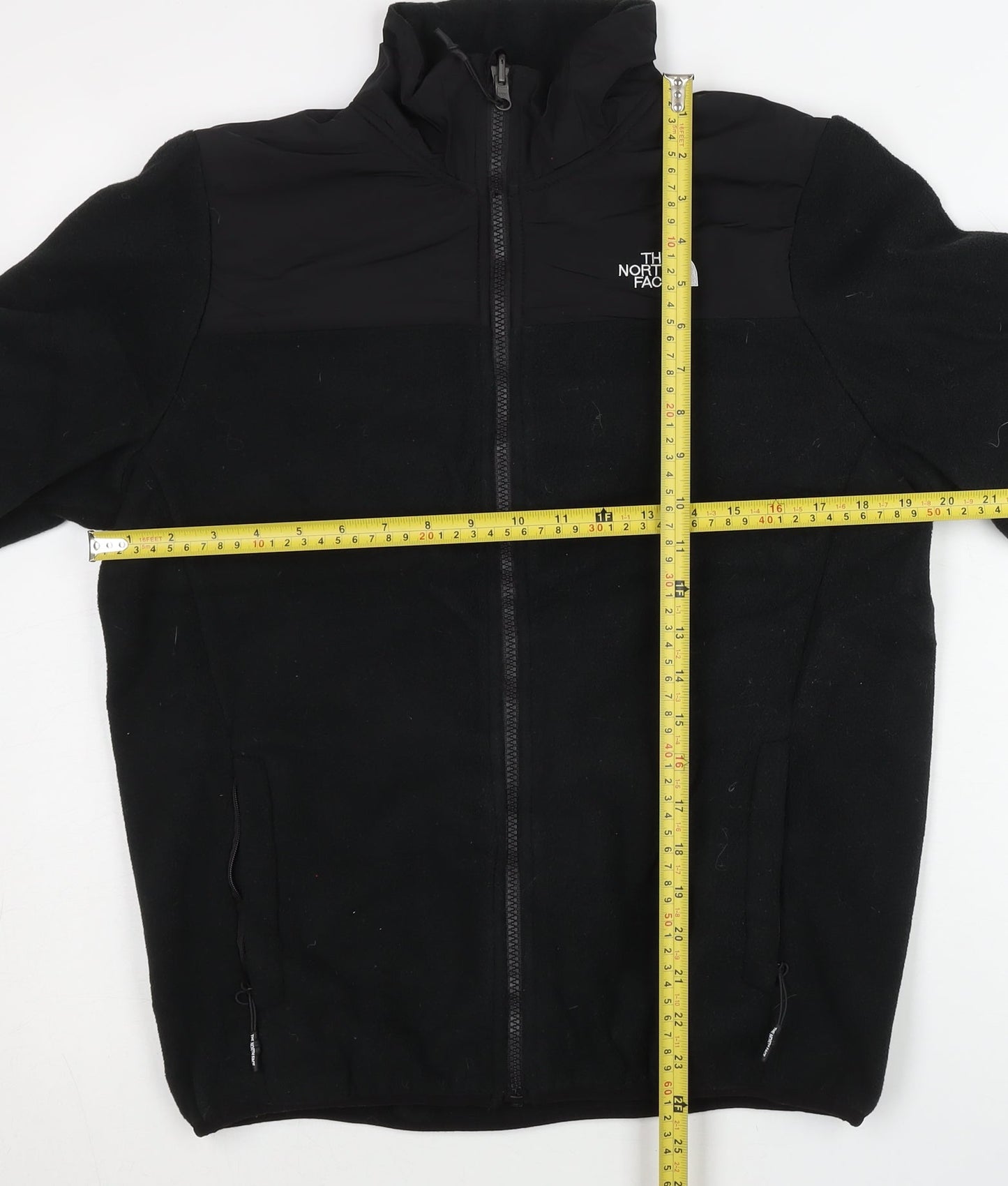 The North Face Mens Black XS Fleece Full Zip Jacket Outdoor