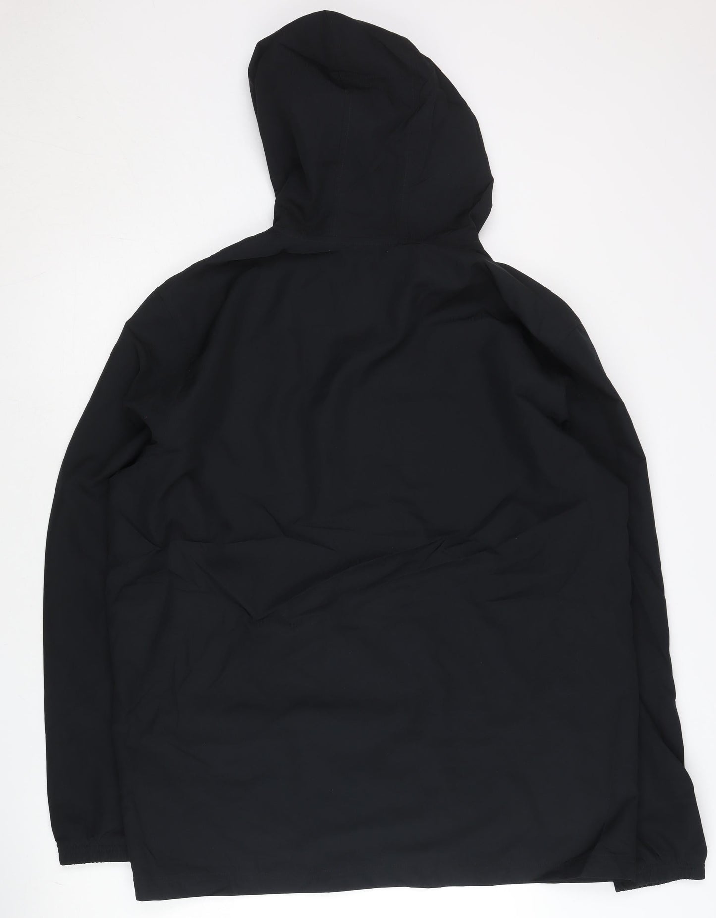 Under Armour Men's Black White 3XL Windbreaker Hooded Jacket