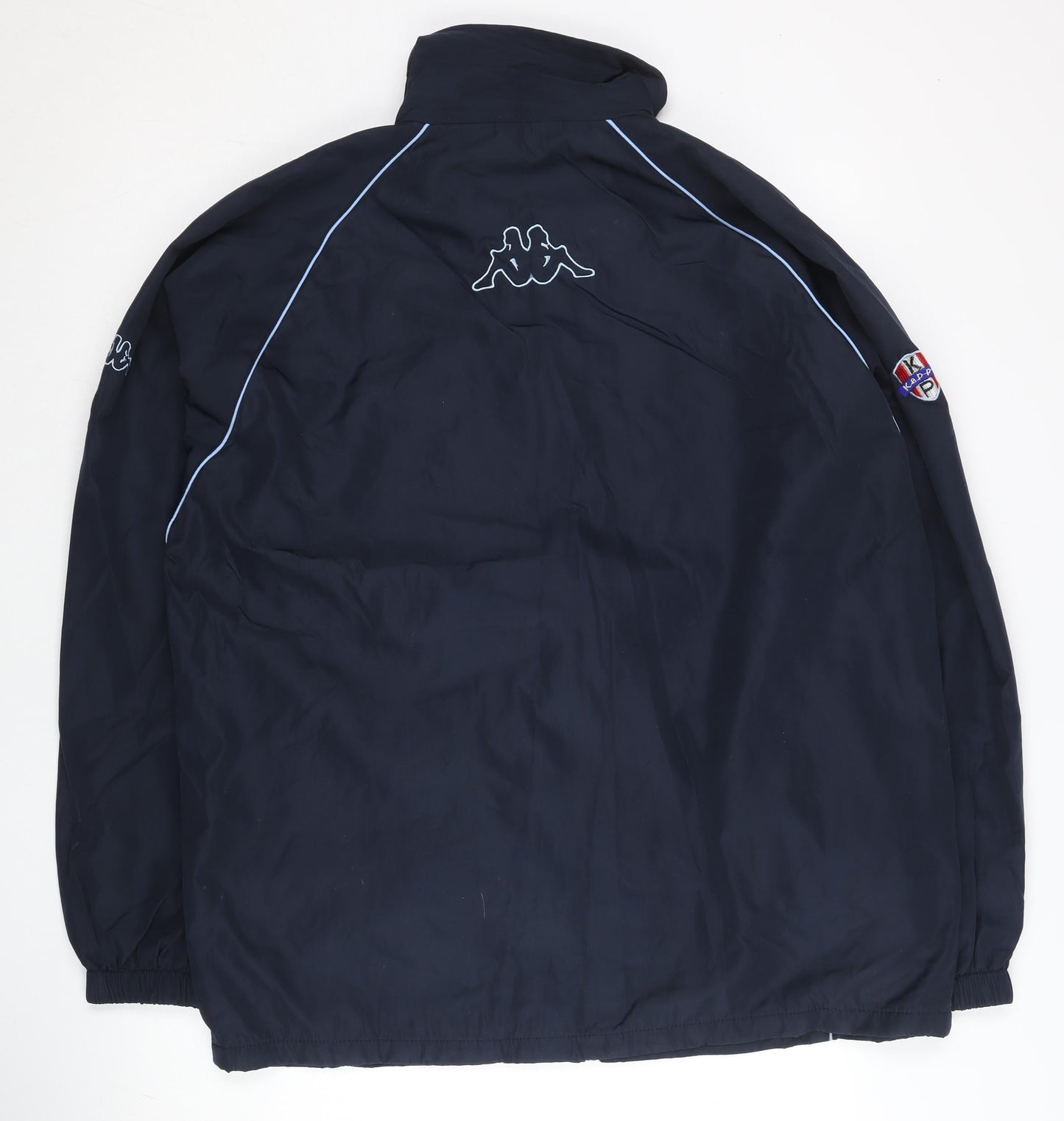 Kappa Men’s Blue 3XL Track Jacket Full Zip Sportswear