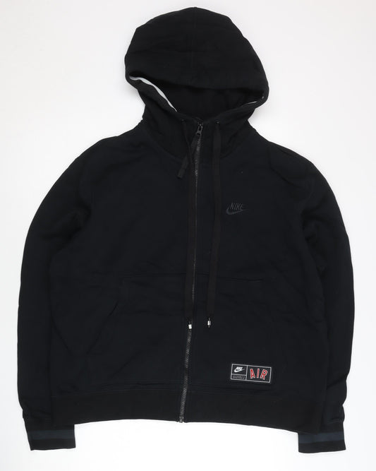 Nike Men’s Black XL Full Zip Hoodie Hooded Sweatshirt Sportswear