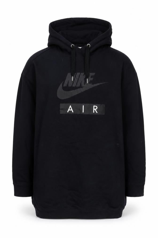 Womens UK S Regular Nike Black Pullover Hoodie