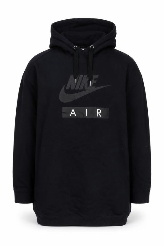 Womens UK S Regular Nike Black Pullover Hoodie