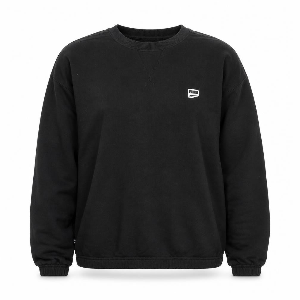 Womens UK M Regular PUMA Black Pullover Sweatshirt