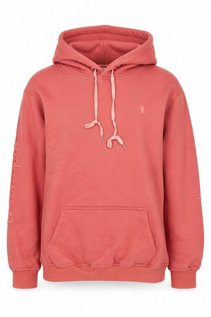Womens UK L Regular Champion Pink Pullover Hoodie