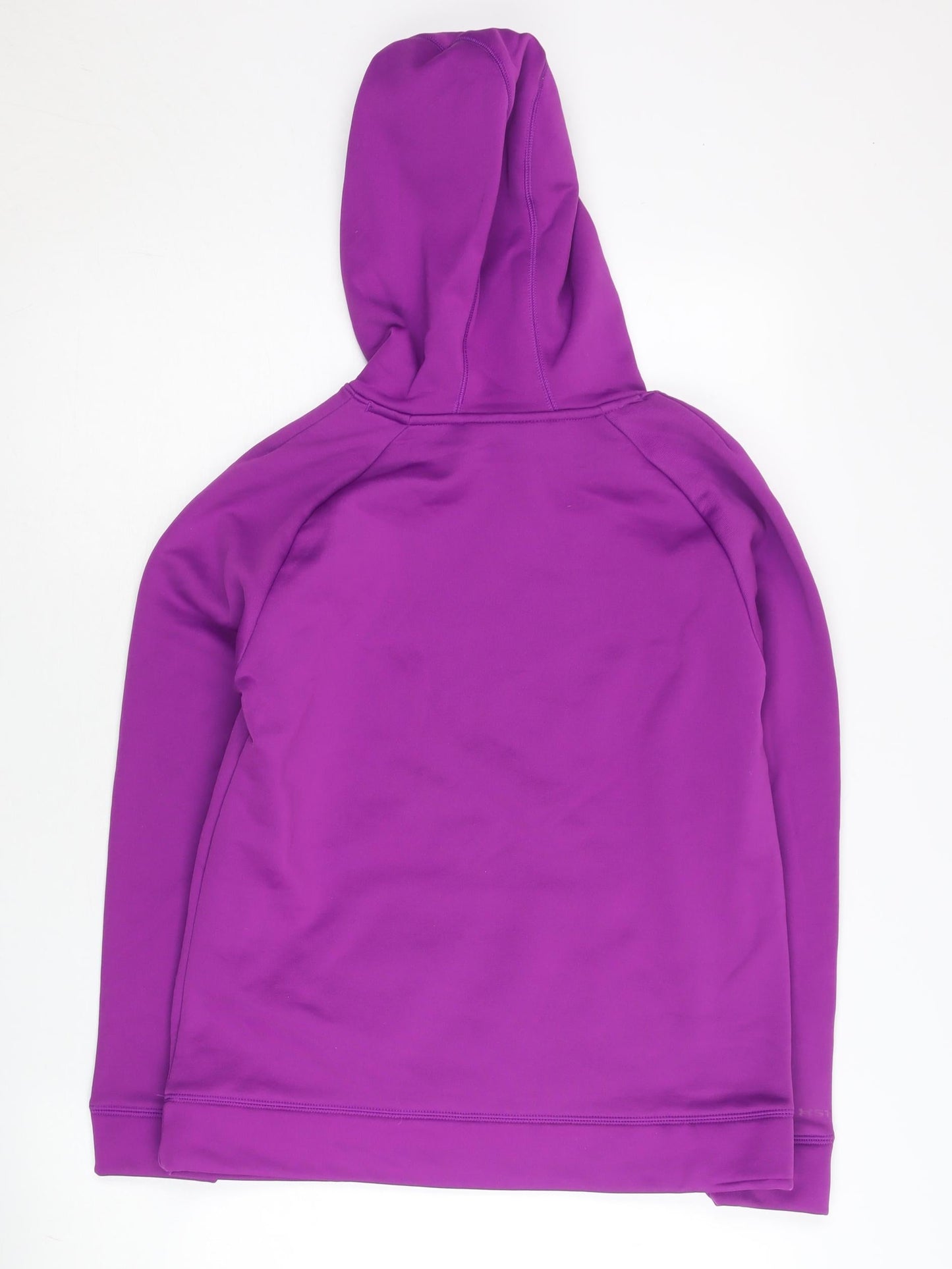 Under Armour Girls Purple Hoodie 14 Years Pullover Fleece Hooded Sportswear