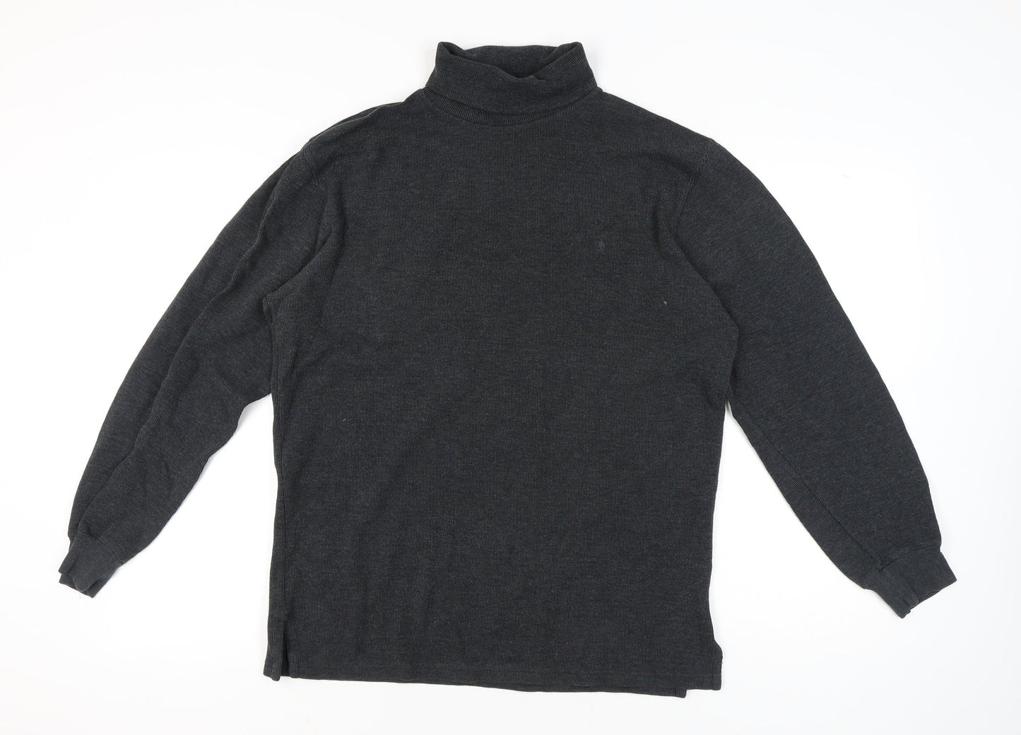 Ralph Lauren Polo Men’s Black Roll Neck Long Sleeve T-Shirt Size M