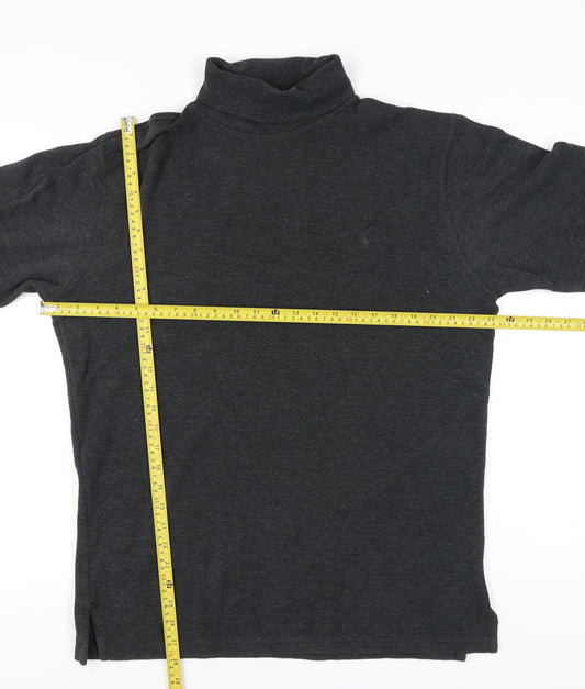 Ralph Lauren Polo Men’s Black Roll Neck Long Sleeve T-Shirt Size M