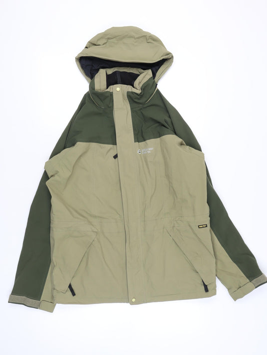 Sprayway Men’s Green M Rain Coat Jacket Hooded Gore-Tex Waterproof Hiking
