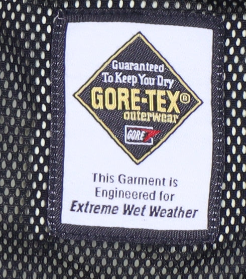 Sprayway Men’s Green M Rain Coat Jacket Hooded Gore-Tex Waterproof Hiking