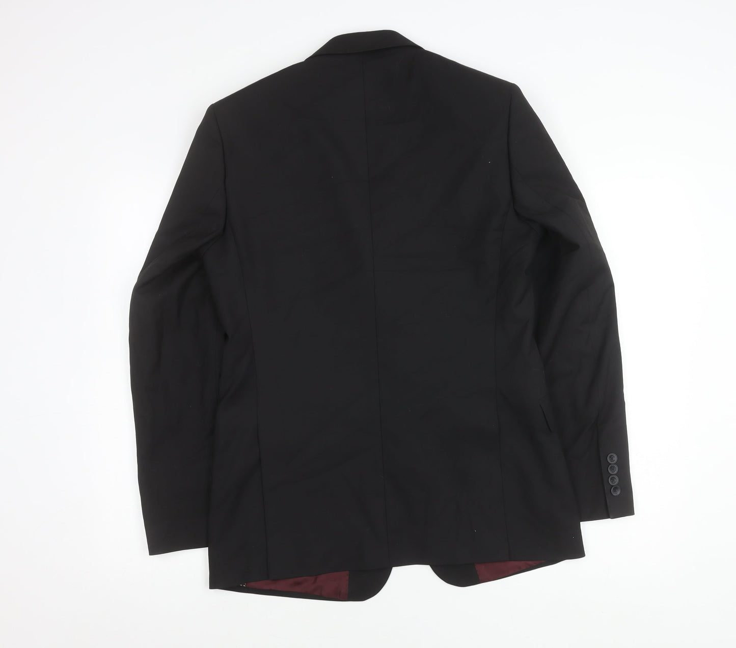 Marks and Spencer Men’s Black Blazer Jacket 38in Chest Regular Fit