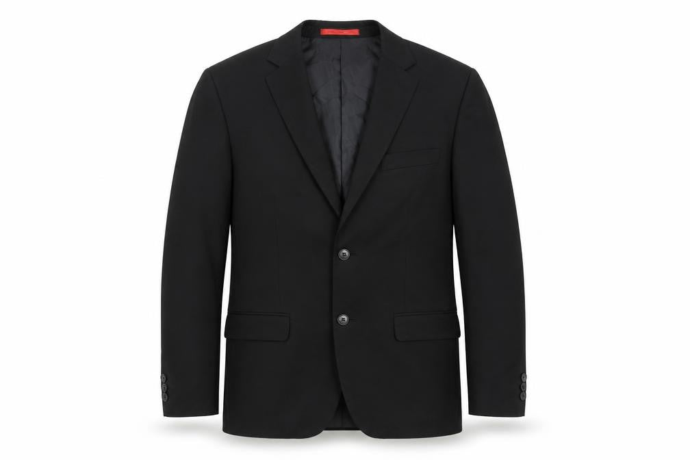 Burton Men’s Black 36R Regular Fit Single Breasted Blazer Jacket