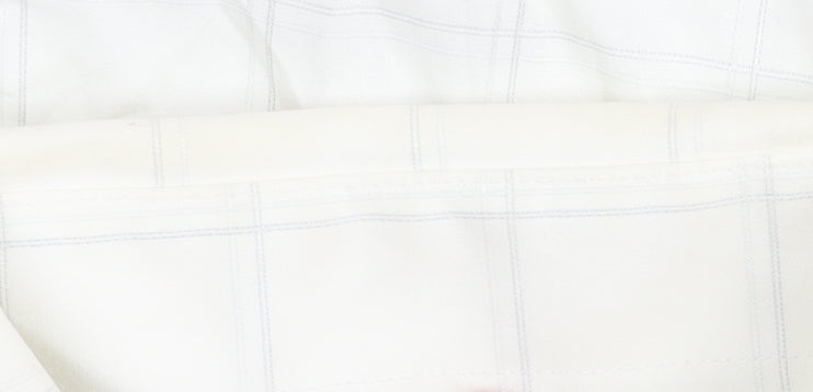 Next Men’s White Check 100% Cotton Dress Shirt 15.5in 39cm