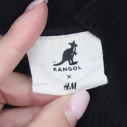 Kangol x H&M Womens Multicoloured Stripe Mock Neck Knit Jumper Size S