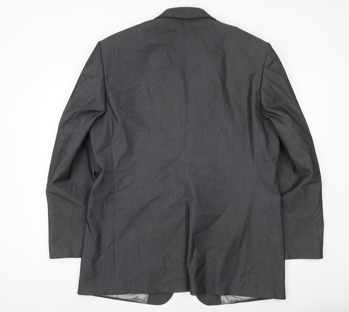 Armando Men's Grey Blazer Jacket 46 Chest XL Regular Fit Formal