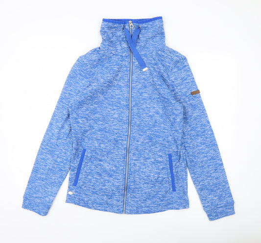 Regatta Womens Blue Full Zip Lightweight Fleece Jacket Size 12