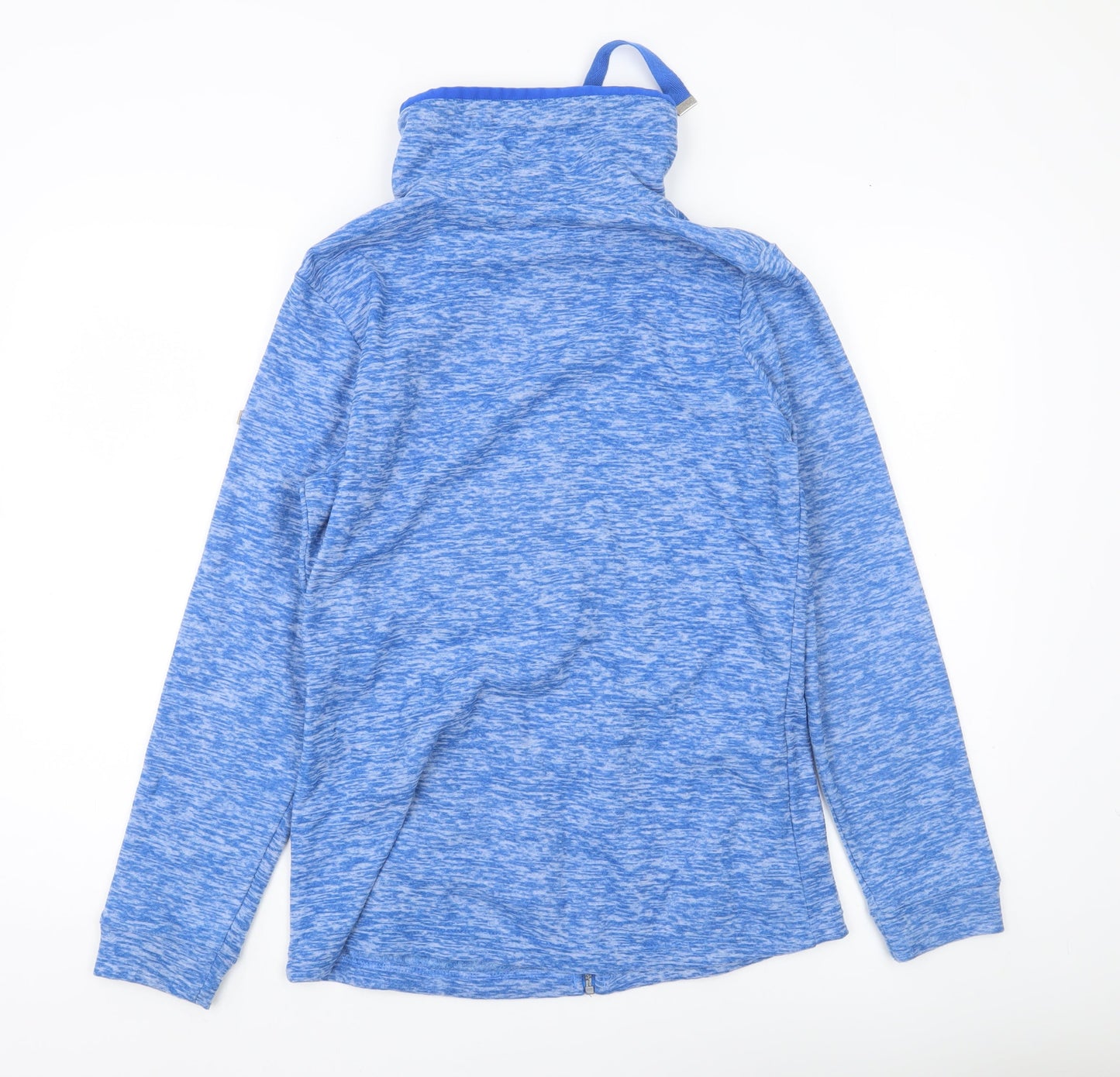 Regatta Womens Blue Full Zip Lightweight Fleece Jacket Size 12