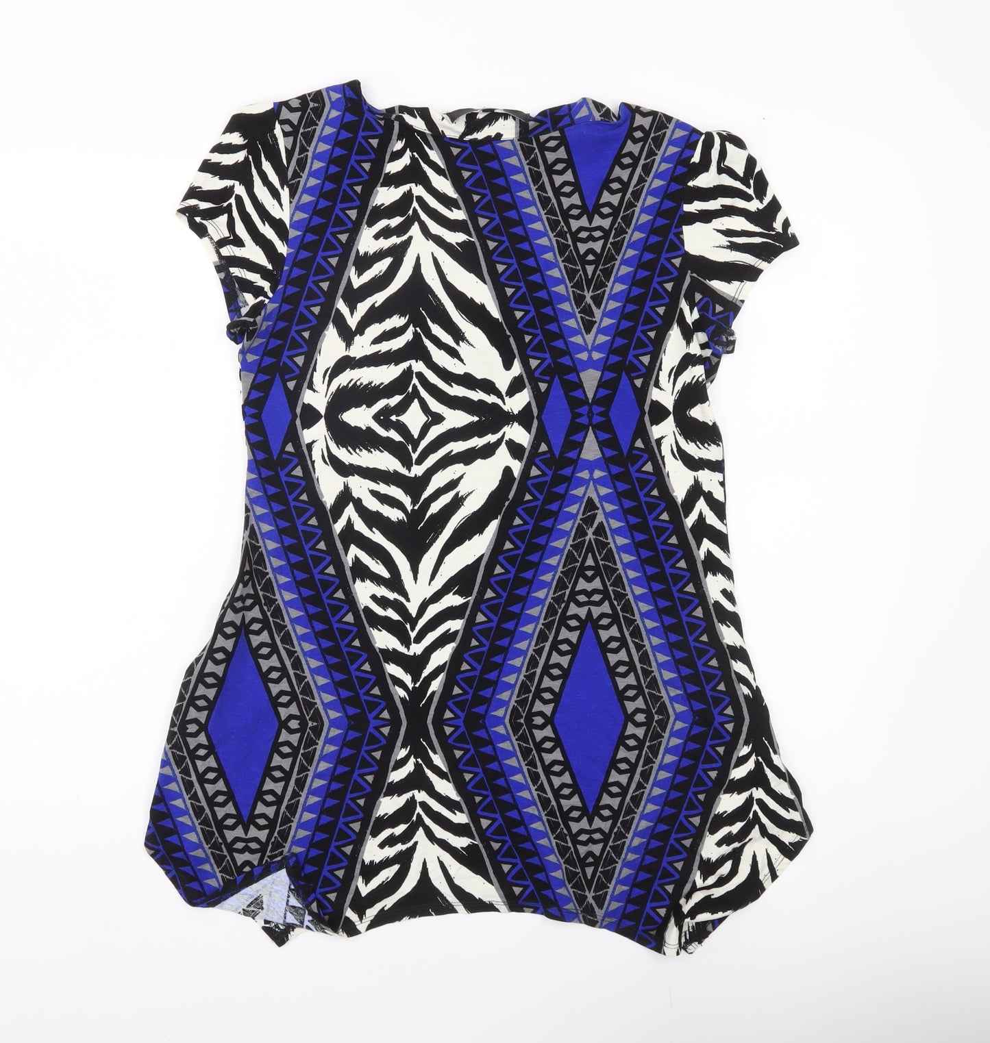 Star by Julien Macdonald Womens Multicoloured Tunic Top Size 12