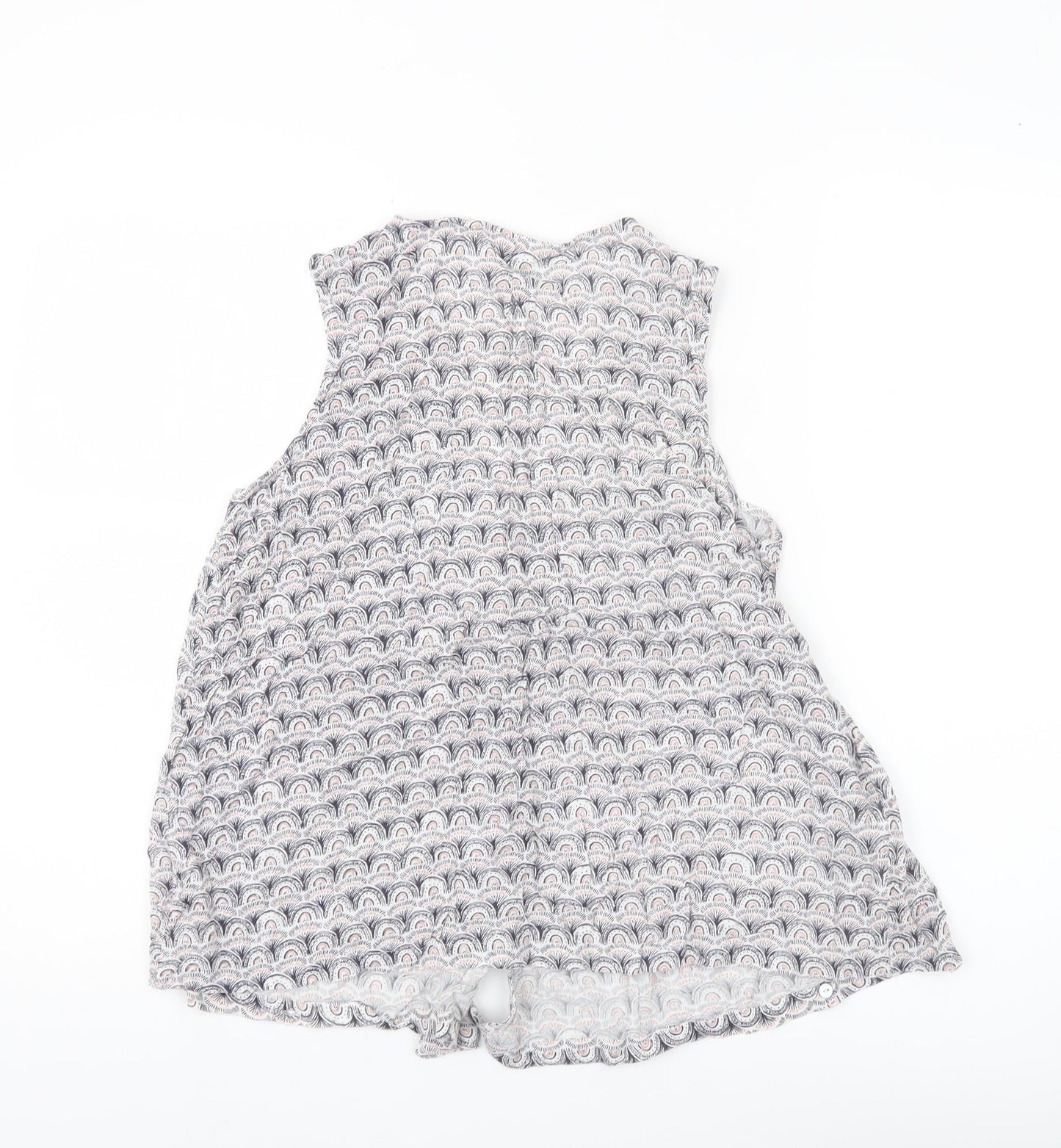 Fat Face Women’s Multicoloured Viscose Sleeveless Tank Top UK14