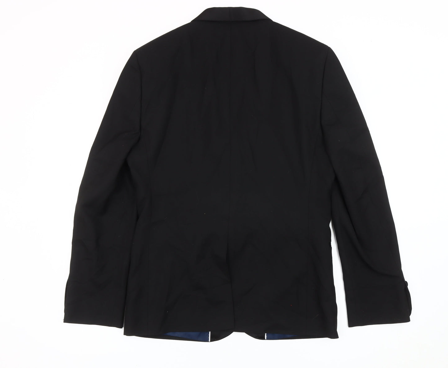 Marks and Spencer Men’s Black 38 Short Shawl Lapel Suit Jacket