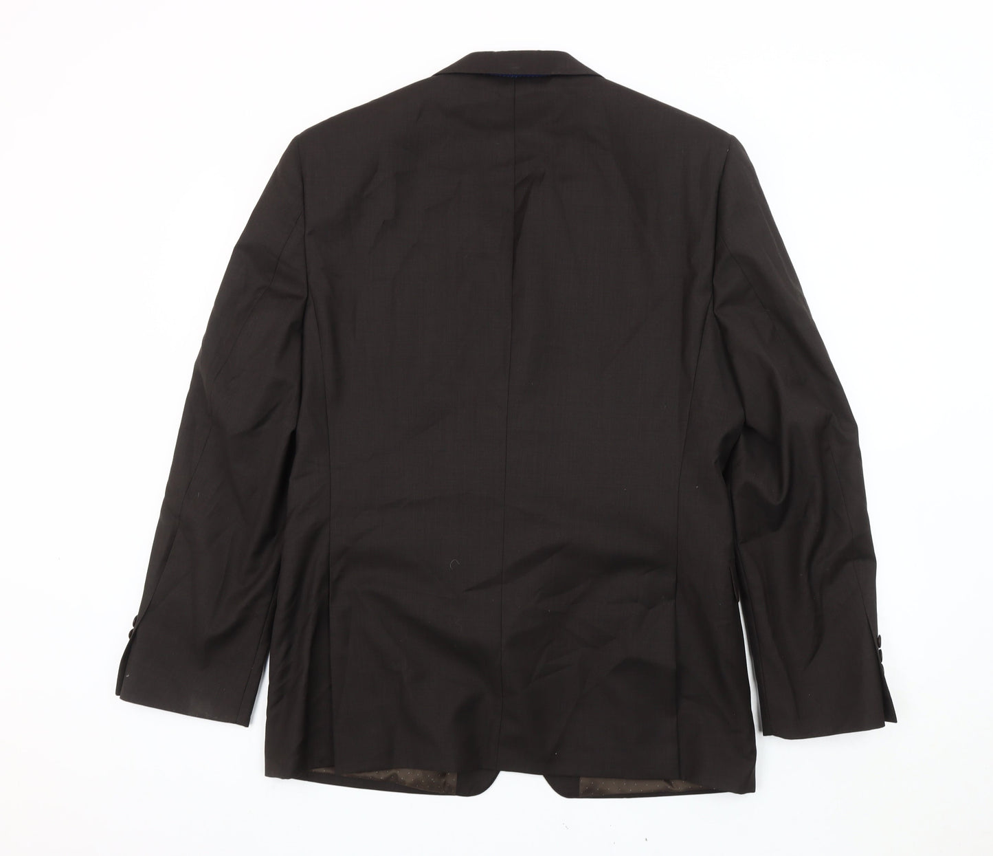 French Connection Men's Brown Wool Blend Regular Blazer Jacket 40R