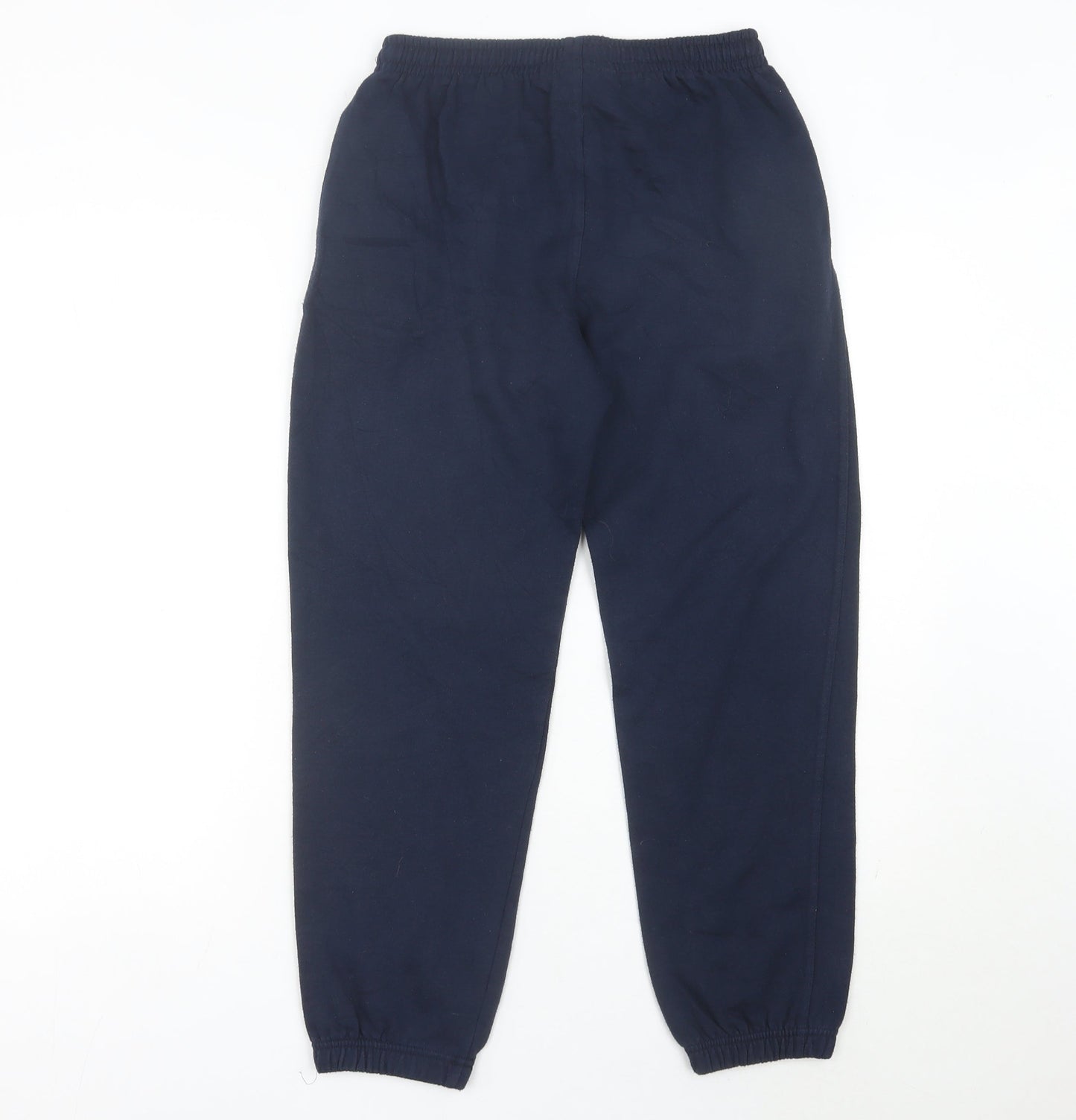 Reebok Mens Blue Sweatpants 28in Waist Regular Fit Sports Casual Joggers