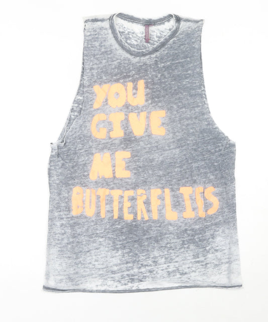 Sweaty Betty Womens Grey S Camisole Tank Top Lightweight Summer