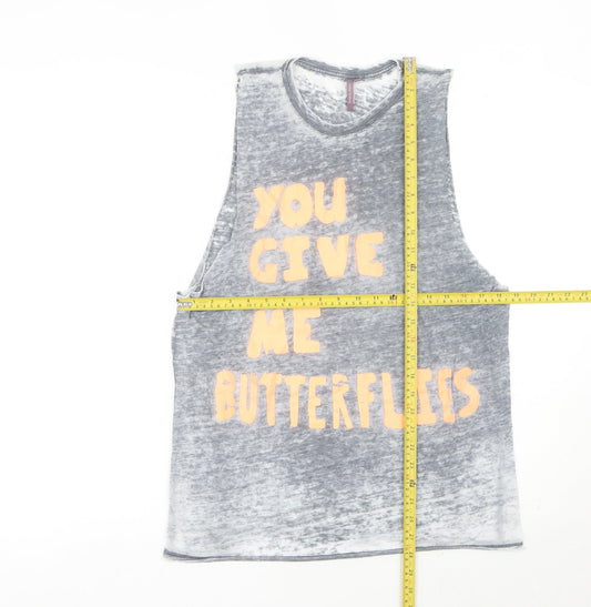 Sweaty Betty Womens Grey S Camisole Tank Top Lightweight Summer