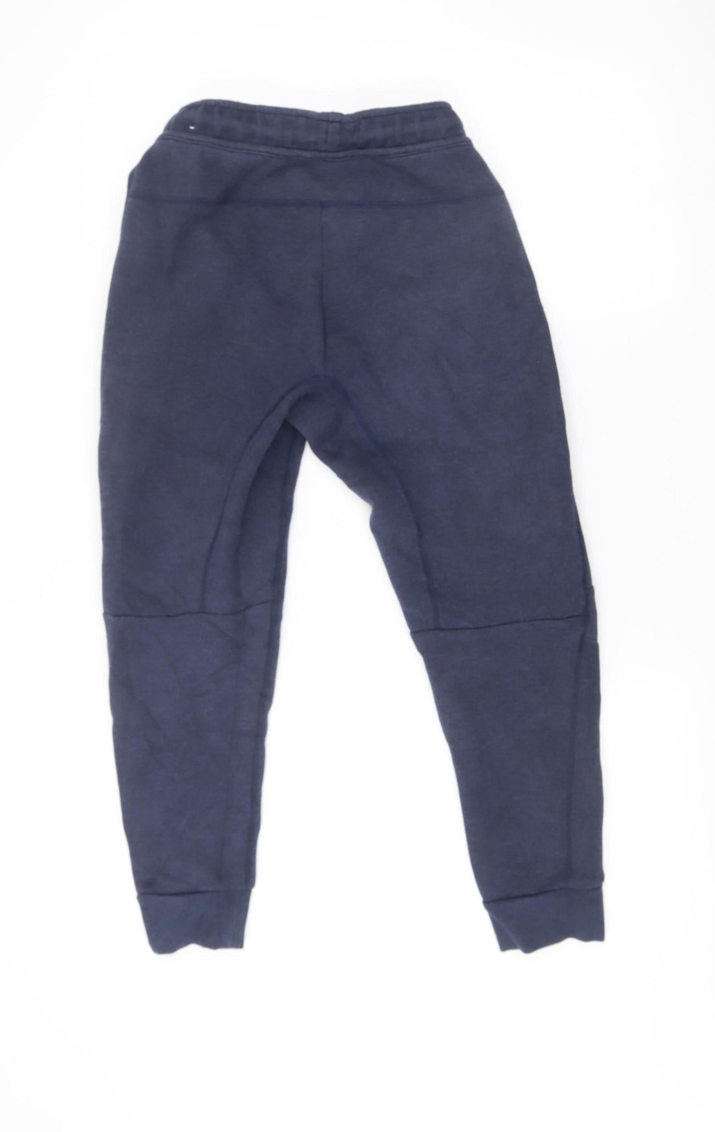 Nike Boys Blue Jogger Sweatpants Size 11 Years Cotton Blend Activewear