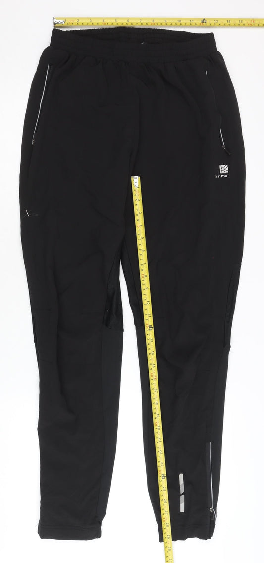 Karrimor Men’s Black Jogger Trousers L Lightweight Reflective