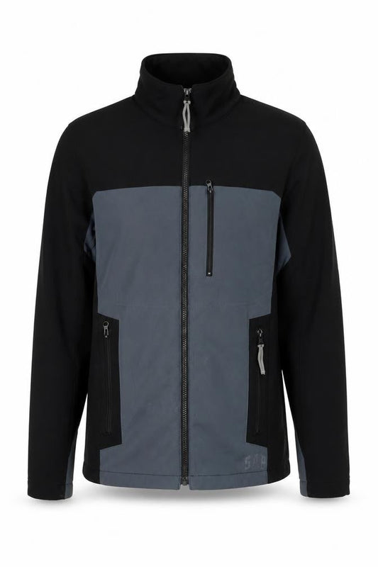 Gap Men’s Black Grey Softshell Jacket Size S Hiking Casual
