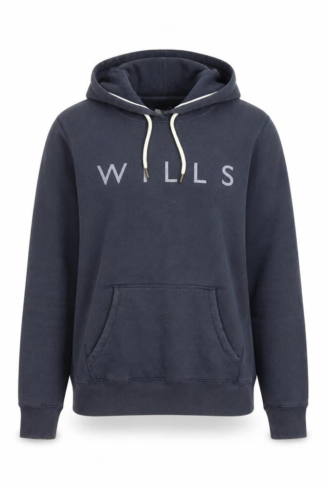 Womens UK 10 Regular Jack Wills Blue Pullover Hoodie