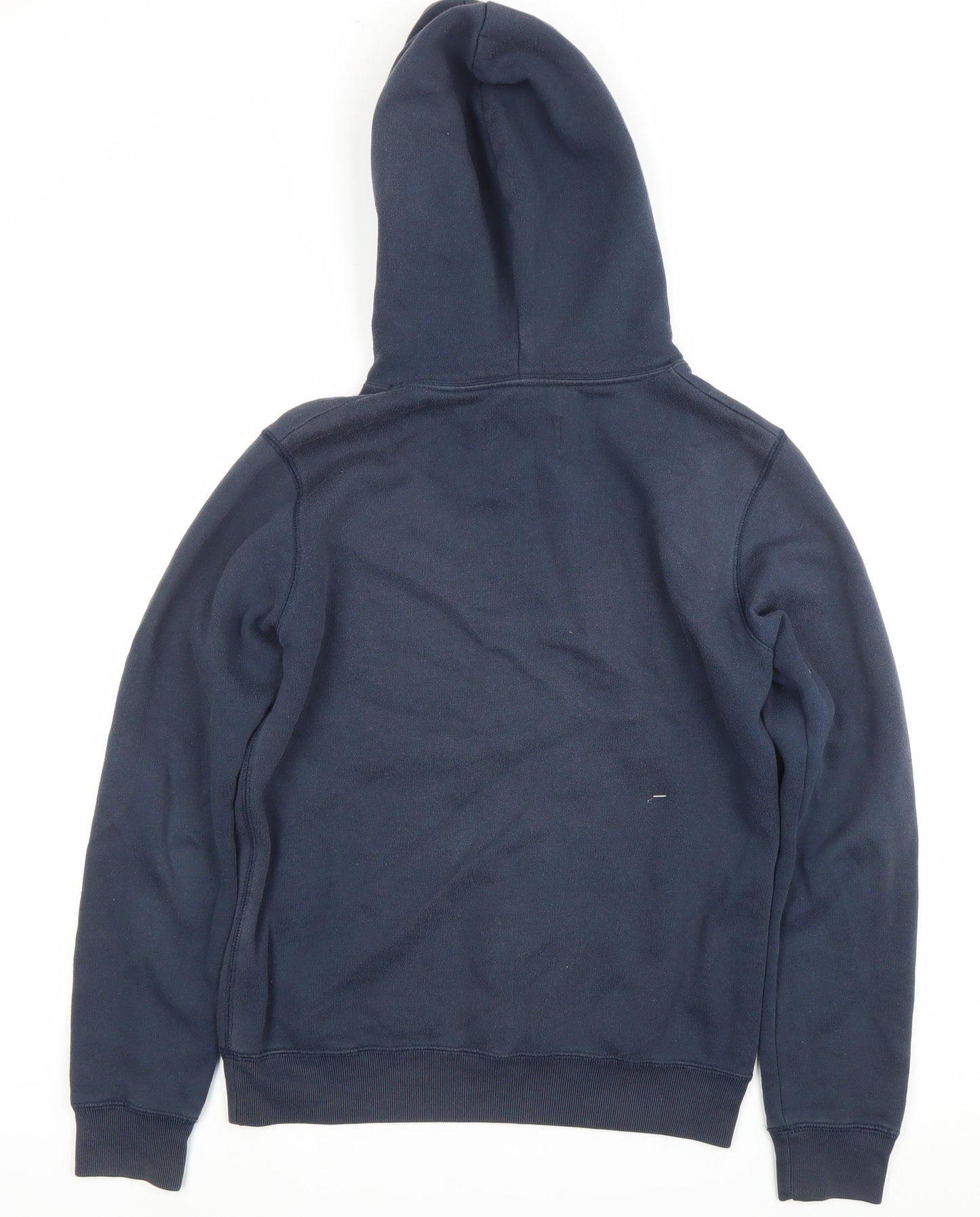 Jack Wills Womens Navy Hoodie UK 10 Pullover Logo Sweatshirt