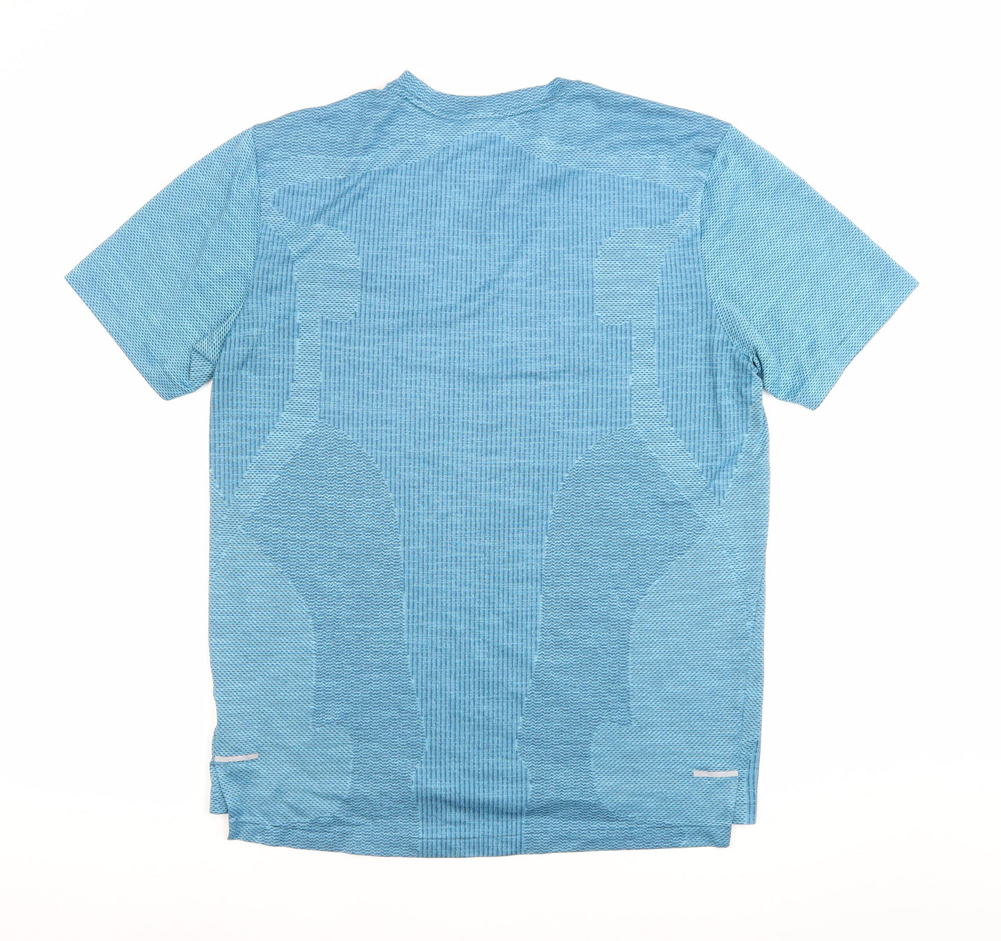 Nike Men's Blue Dri-Fit Running T-Shirt M Athletic Fit