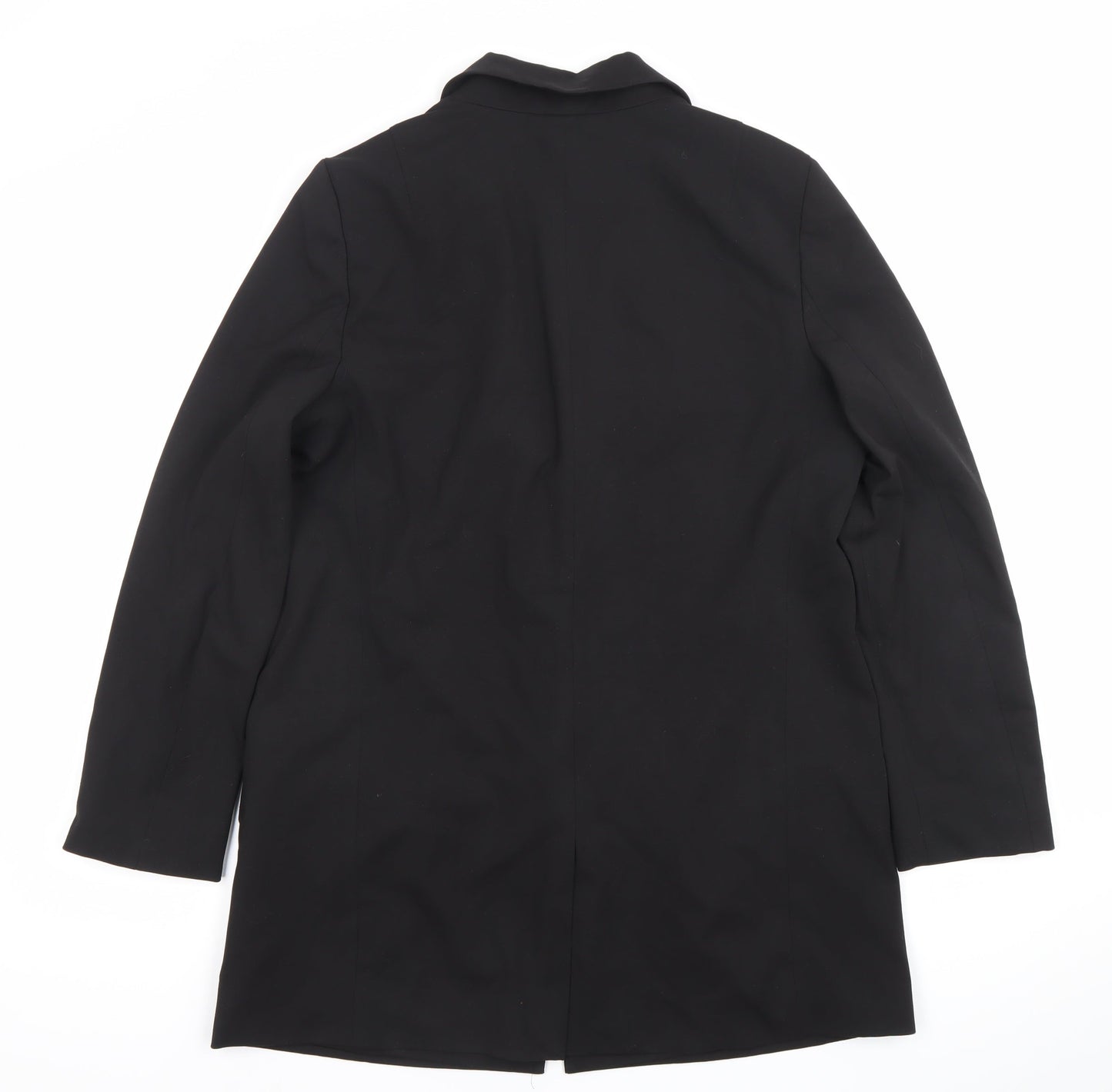 AllSaints Womens Black Blazer Jacket Size 12 Workwear Formal
