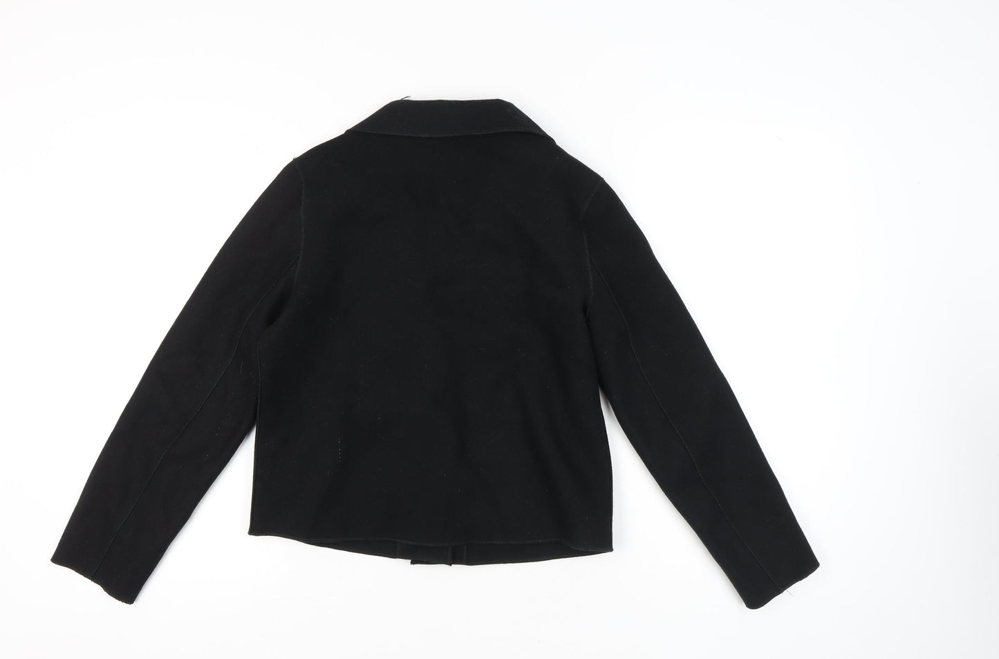 Lee Cooper Women’s Black Wool Polyester Blazer UK 8 Classic Style