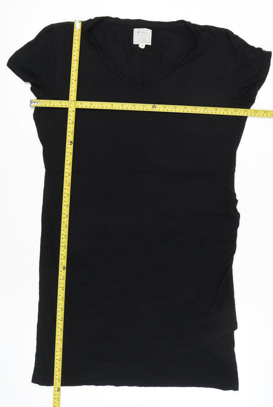 Mountain Warehouse Womens Black Size 18 Viscose T-Shirt Dress